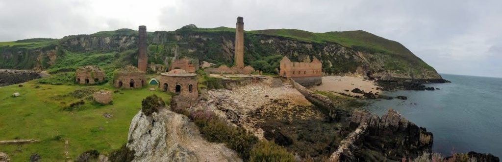 Panorama of Porth Wen Brickworks