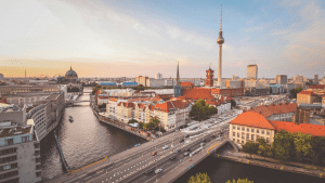 A view of Berlin city center
