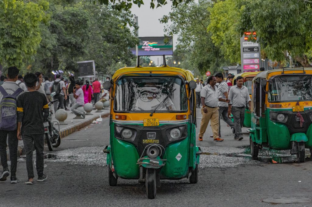 A typical Indian Tuk Tuk 