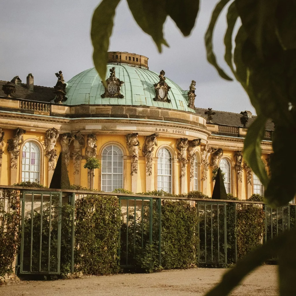 Schloss Sanssouci in Sanssouci Park 