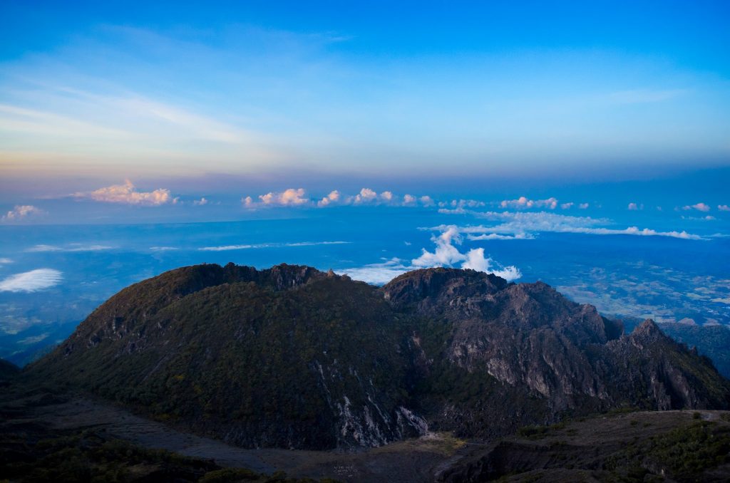 A view of Volcán Barú from above - This is one of the main reasons people come to visit Boquete Panama  