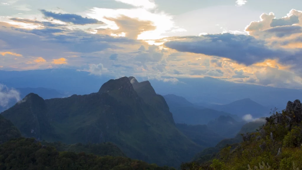 The view from Doi Luang Chiang Dao